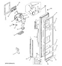 Diagram for 1 - Freezer Door