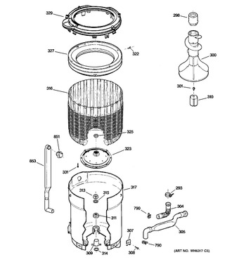 Diagram for WNSE5260D1WW