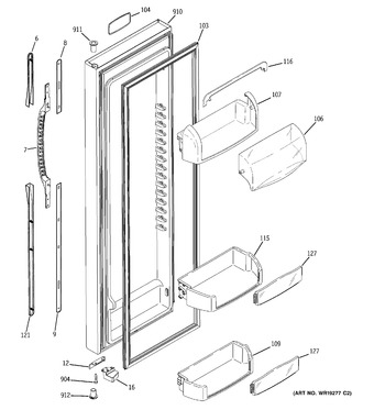 Diagram for ESF25LGRABB