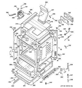 Diagram for JGBP40WEH3WW