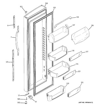 Diagram for GSC22KGRAWW