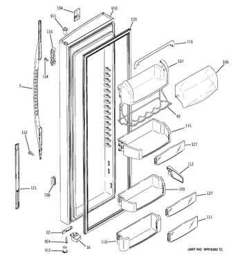 Diagram for PSC23NGPBWW