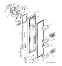 Diagram for 1 - Freezer Door