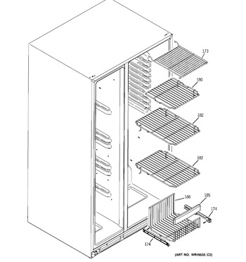 Diagram for GSS25YBSBWW