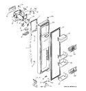 Diagram for 1 - Freezer Door