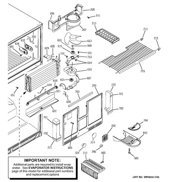 Diagram for GTG25DBSARWW