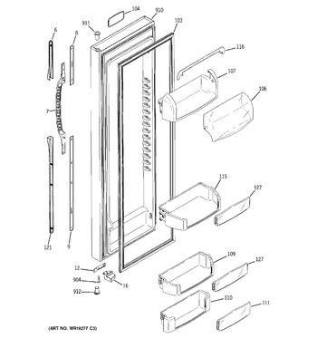 Diagram for GCR23YLRCWW