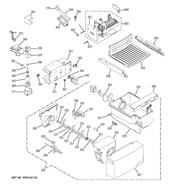 Diagram for ESH25XGRECC