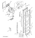 Diagram for 1 - Freezer Door