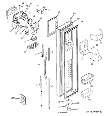 Diagram for ESF25LGRCBB