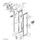 Diagram for 1 - Freezer Door