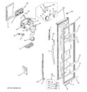 Diagram for 1 - Freezer Door