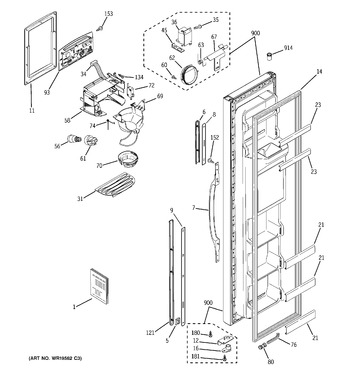 Diagram for GSS25WGPHBB