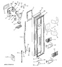 Diagram for 1 - Freezer Door