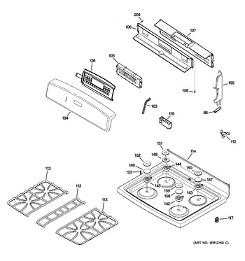 Diagram for JGB905CEF2CC