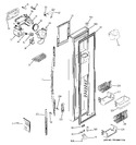 Diagram for 1 - Freezer Door