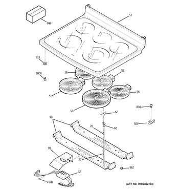 Diagram for JB905SH3SS