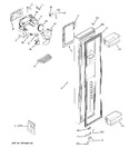 Diagram for 1 - Freezer Door