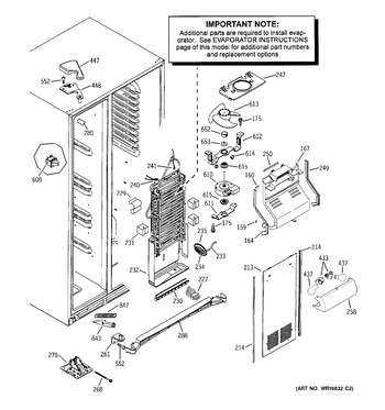 Diagram for GSF25XGRDWW