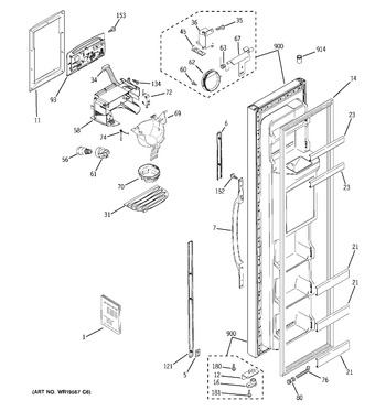 Diagram for GSG22KESAFWW