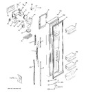 Diagram for 1 - Freezer Door