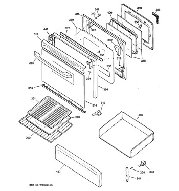 Diagram for JGBP28WEK1WW