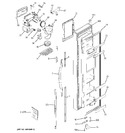 Diagram for 1 - Freezer Door