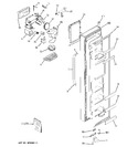 Diagram for 1 - Freezer Door