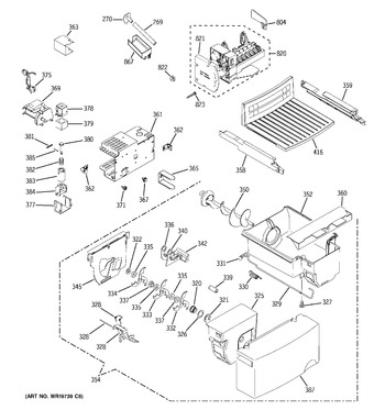 Diagram for GSH25JFRHWW