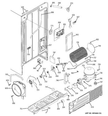 Diagram for GSH25JFRHWW