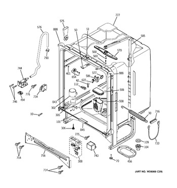 Diagram for GSD6300J10BB