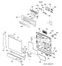 Diagram for 1 - Escutcheon & Door Assembly