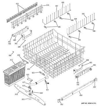 Diagram for PDW7700J10CC