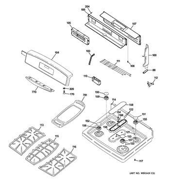 Diagram for JGB908SEK4SS