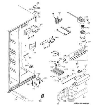 Diagram for ESF25LGREBB