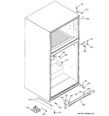 Diagram for GTH22KBRARWW