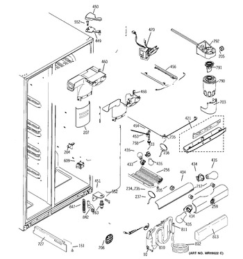 Diagram for ESF25LGRBBB