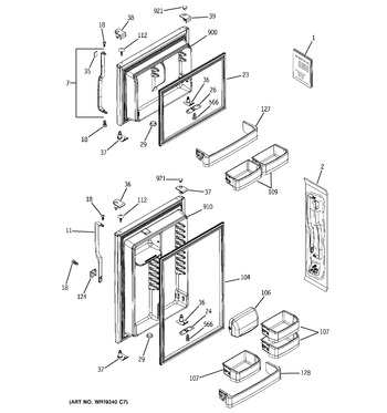 Diagram for GTS18KBPNRWW