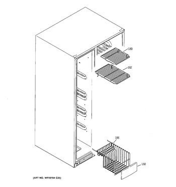 Diagram for PCG23YESBFWW