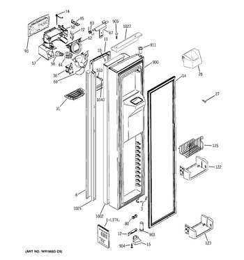 Diagram for PJG25PGTAFSV