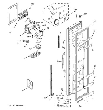 Diagram for GSH25JFRJWW