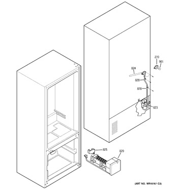 Diagram for GBS22HCRBWW