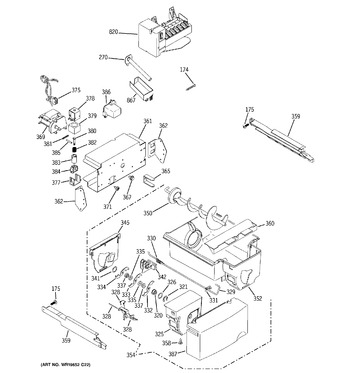 Diagram for GSC22KGRDWW