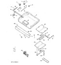 Diagram for 1 - Gas & Burner Parts