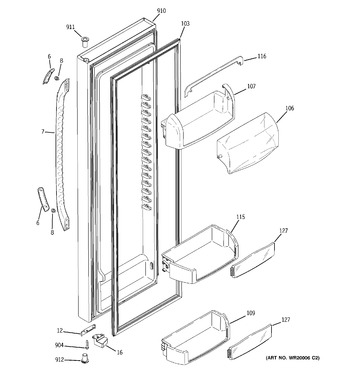 Diagram for GSS25LGTBWW