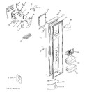 Diagram for 1 - Freezer Door