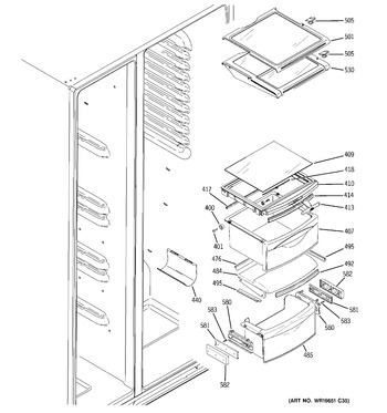 Diagram for PCE23YETAFWW