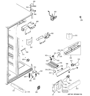 Diagram for GCE23YHTAFWW