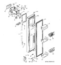 Diagram for 1 - Freezer Door