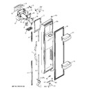 Diagram for 1 - Freezer Door